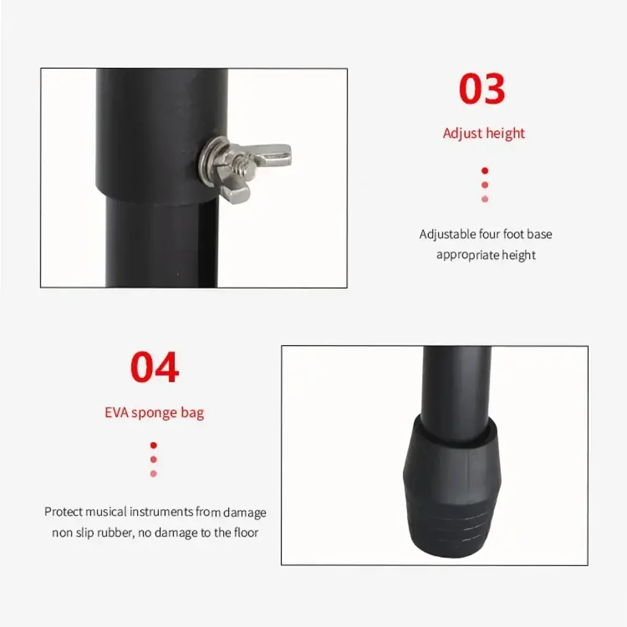 Hebikuo Atril Para Piano Digital Q-250 4