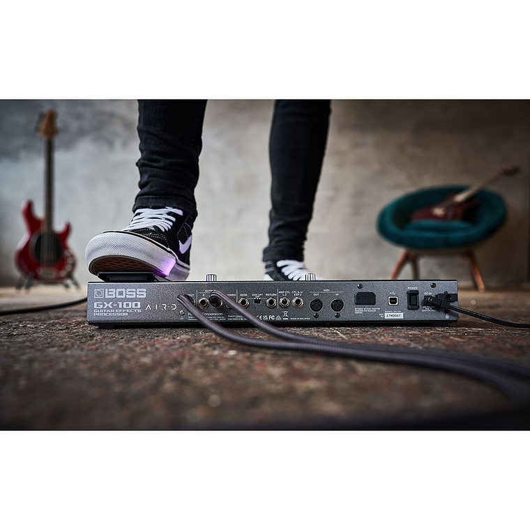 Boss GX-100 Pedalera multiefecto para guitarra 8