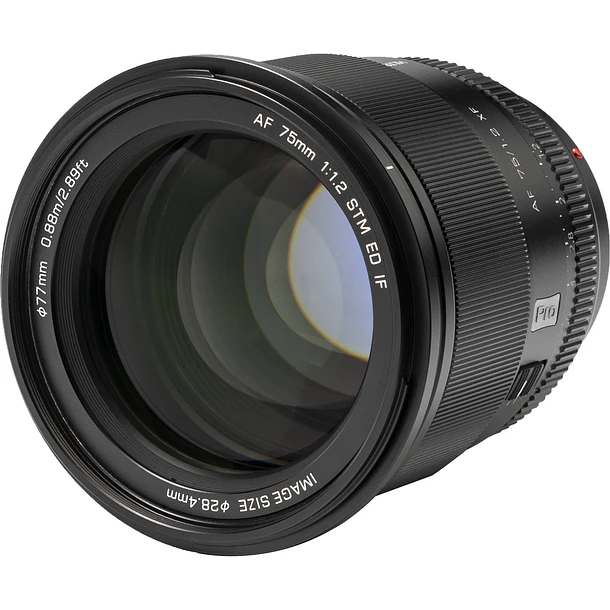 Viltrox Lente 75mm f/1.2 Para Fujifilm XF 9