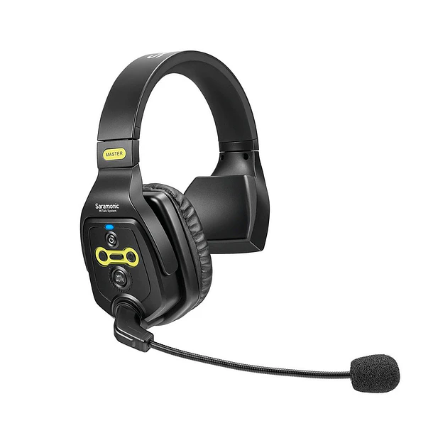 Saramonic Sistema Intercomunicador Full-Duplex Para 5 Usuarios, Audífonos Simples 8