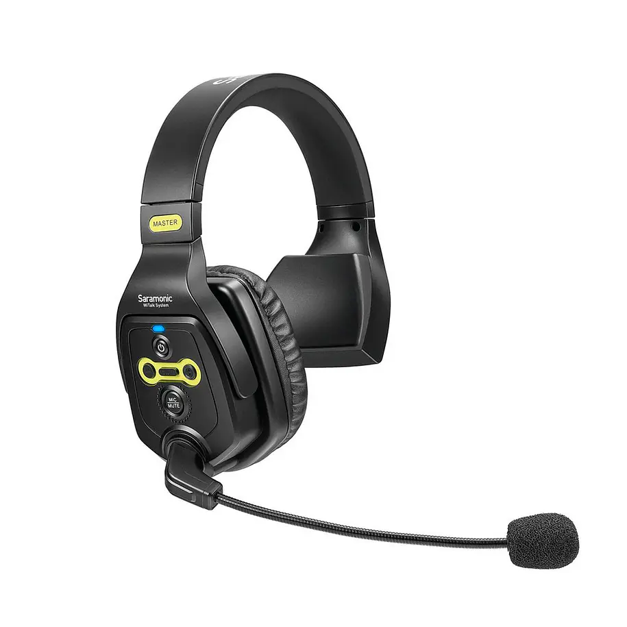 Saramonic Sistema Intercomunicador Full-Duplex Para 5 Usuarios, Audífonos Simples 8