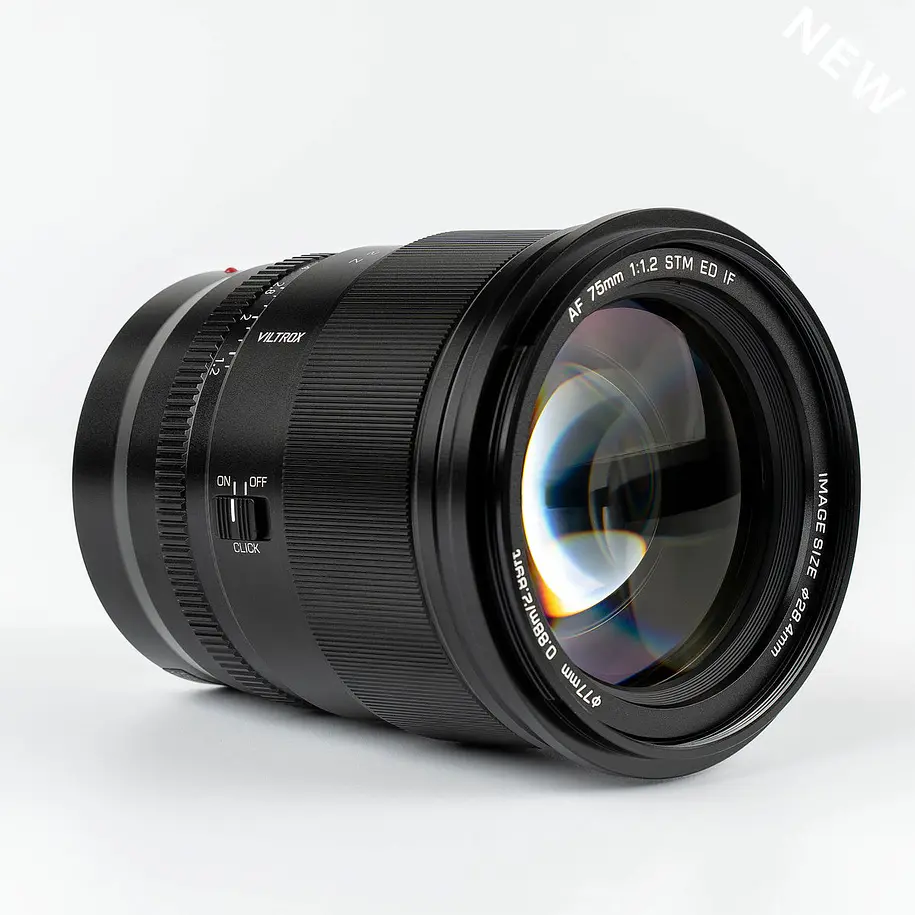 Viltrox Lente 75mm f/1.2 Para Sony E 7