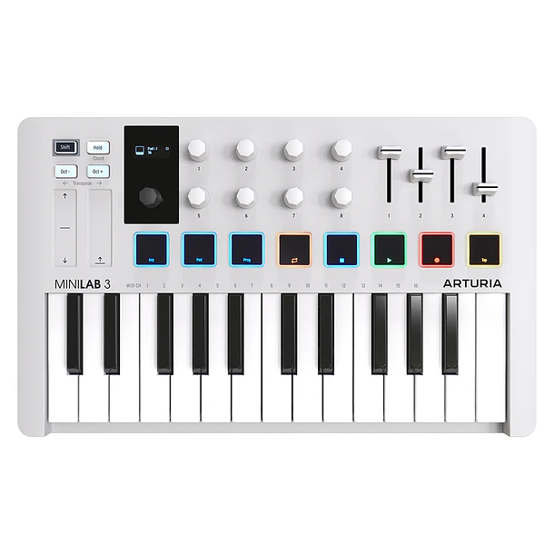 Arturia Minilab 3 WH - Controlador MIDI 2