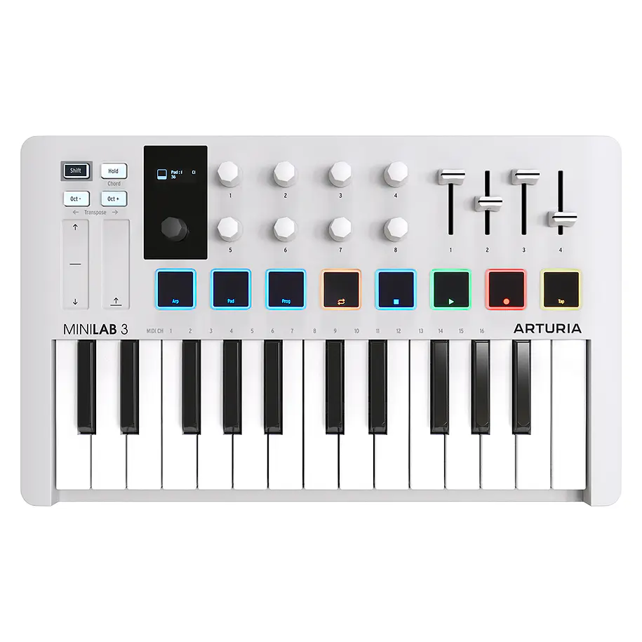 Arturia Minilab 3 WH - Controlador MIDI 2