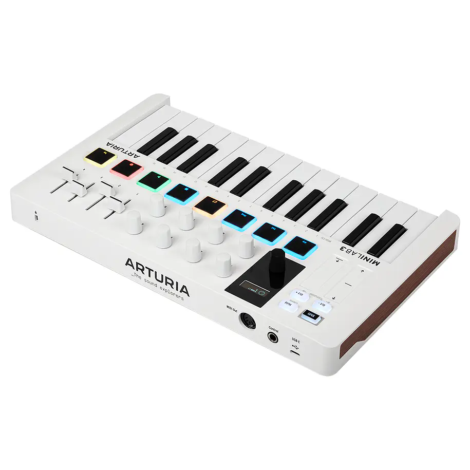 Arturia Minilab 3 WH - Controlador MIDI 3