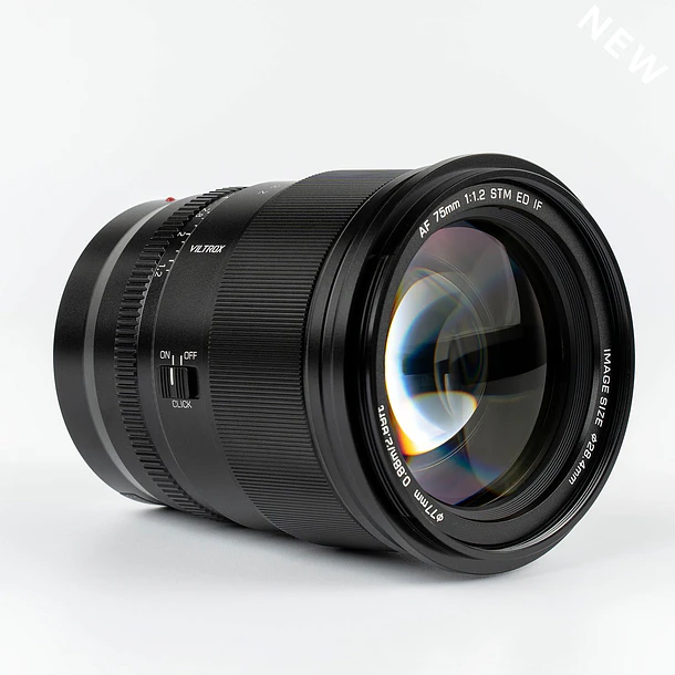 Viltrox Lente 75mm f/1.2 Para Nikon Z 8