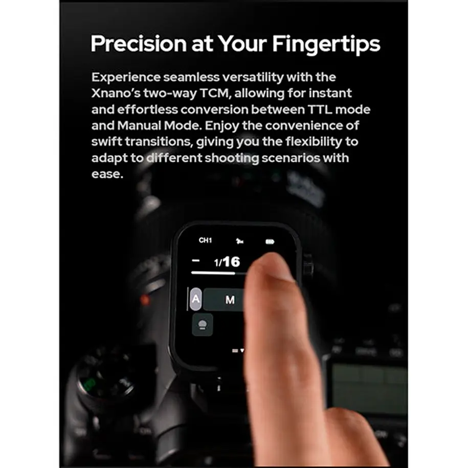 Godox X3 C Touchscreen TTL Wireless Flash Trigger Para Canon 13