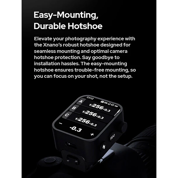 Godox X3 C Touchscreen TTL Wireless Flash Trigger Para Canon 14