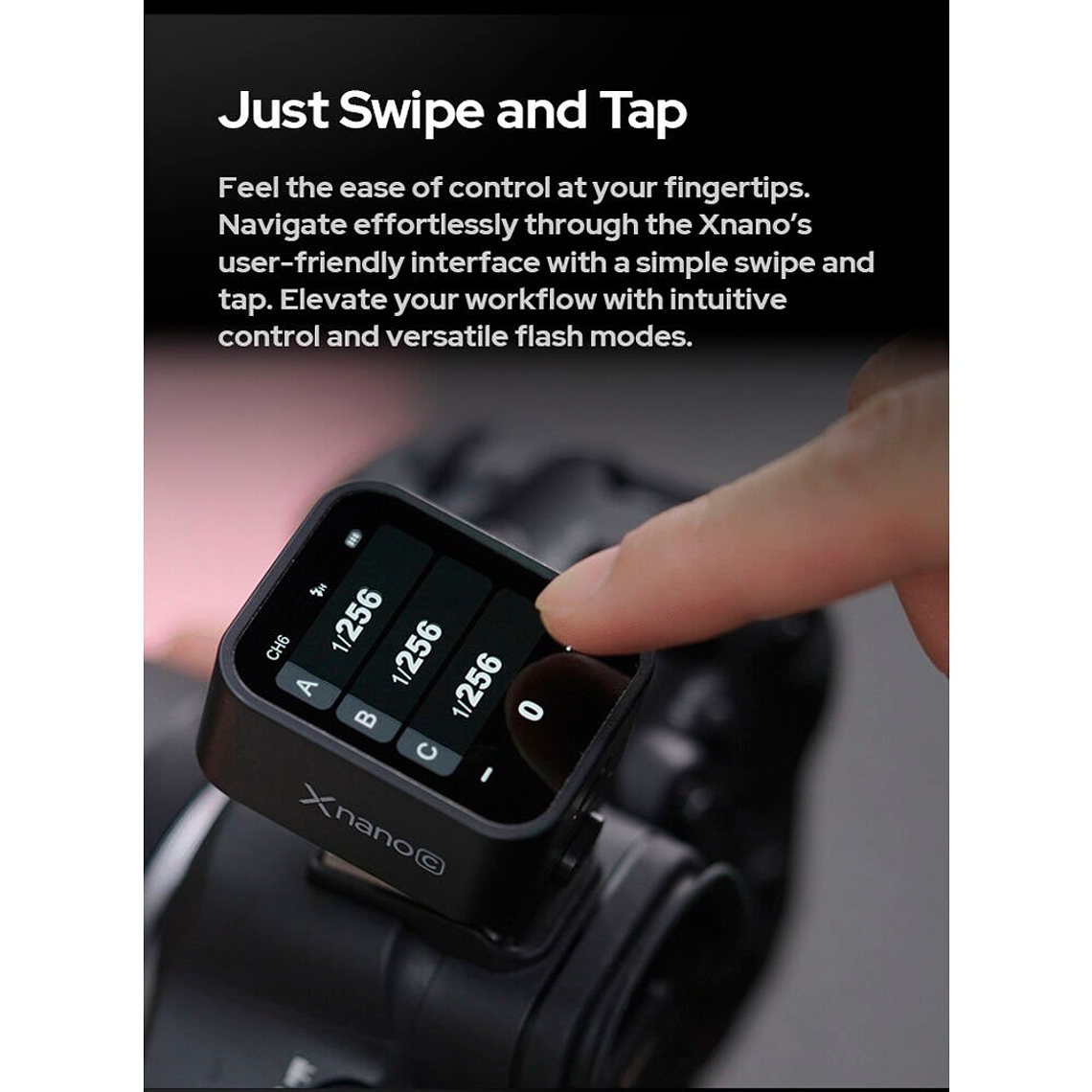 Godox X3 N Touchscreen TTL Wireless Flash Trigger Para Nikon 8