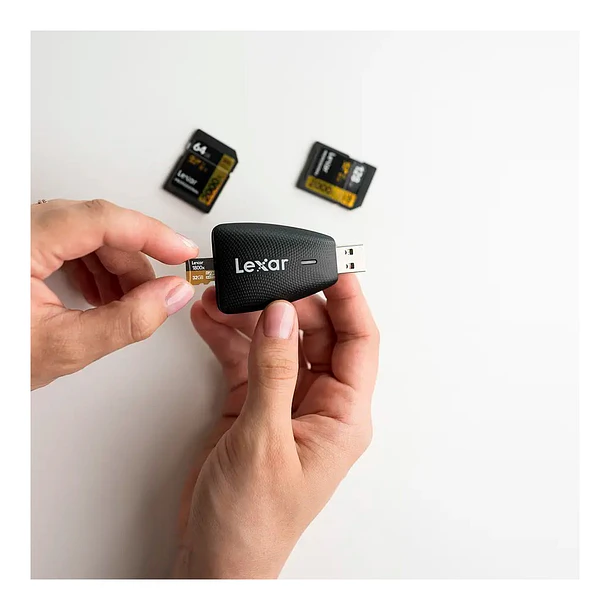 LEXAR MULTI-LECTOR TAR. 2 en 1 (SD - MICRO SD) / 168366 5
