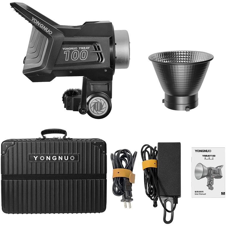 Yongnuo Maleta Led YNRAY100  5600k Montura Bowens 9