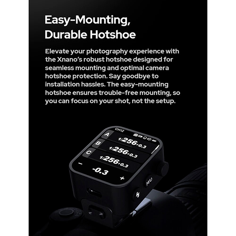 Godox X3 N Touchscreen TTL Wireless Flash Trigger Para Nikon 12