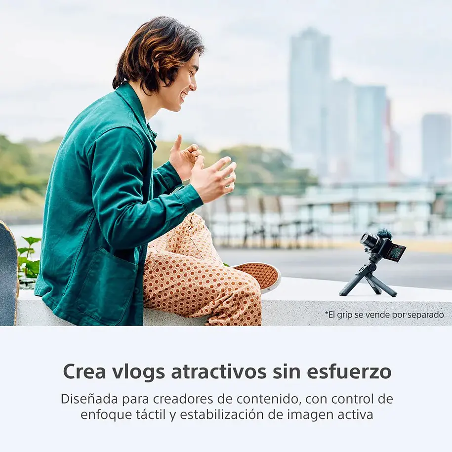 Sony Cámara vlogging ZV-1 II de lente Fijo - ZV-1M2/BQ UC2 7
