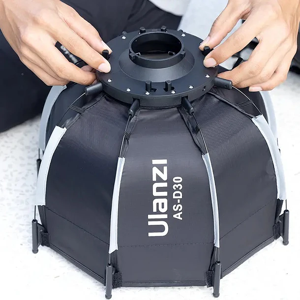Ulanzi AS-D30 Mini Softbox Octabox Montura Mini Bowens 4