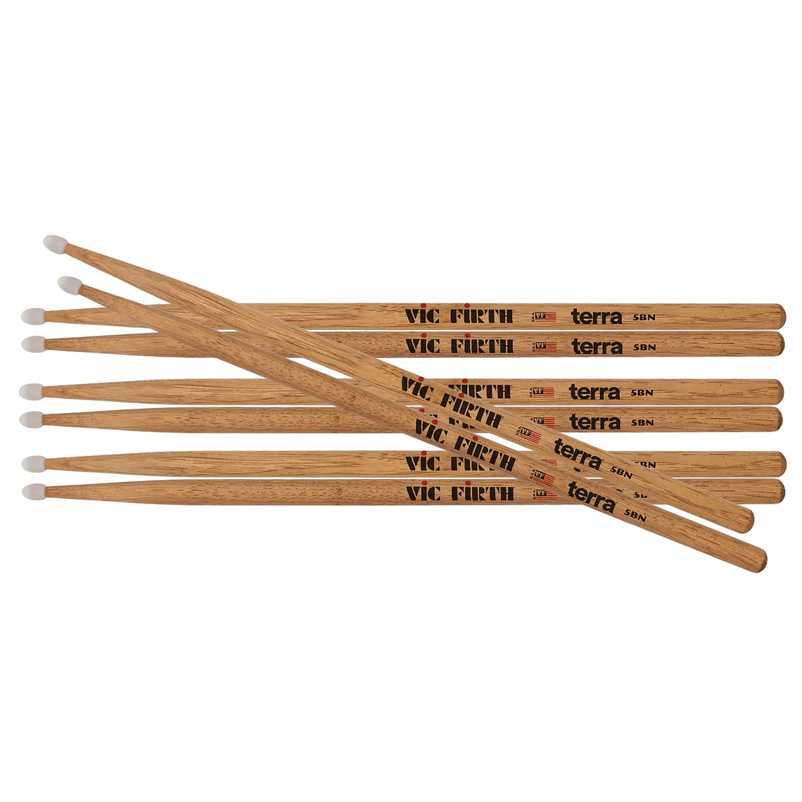 Vic Firth P5btn4pk Baqueta Nylon American Classic Terra Series Pack 5b Vic Firth 1