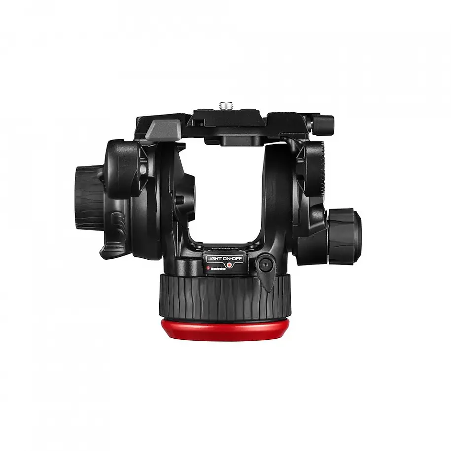 Manfrotto Kit Video : Cabezal 504hdx + Trípode Alu Twin Ground Spreader O Middle Spreader 4