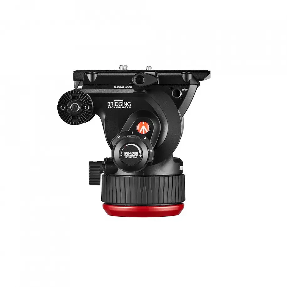 Manfrotto Kit Video : Cabezal 504hdx + Trípode Alu Twin Ground Spreader O Middle Spreader 6