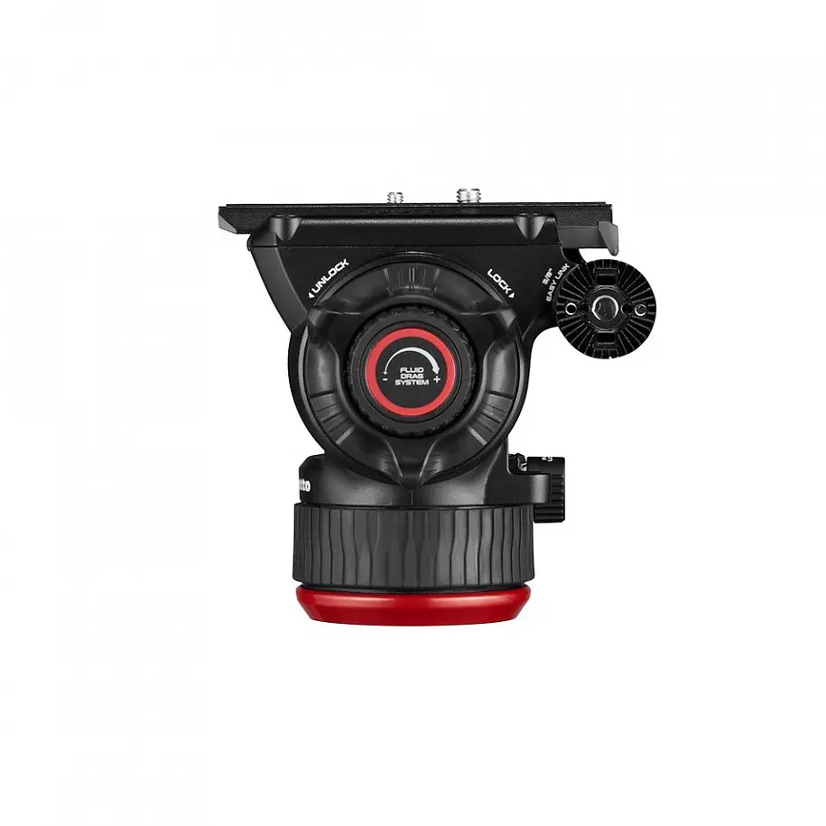 Manfrotto Kit Video : Cabezal 504hdx + Trípode Alu Twin Ground Spreader O Middle Spreader 7