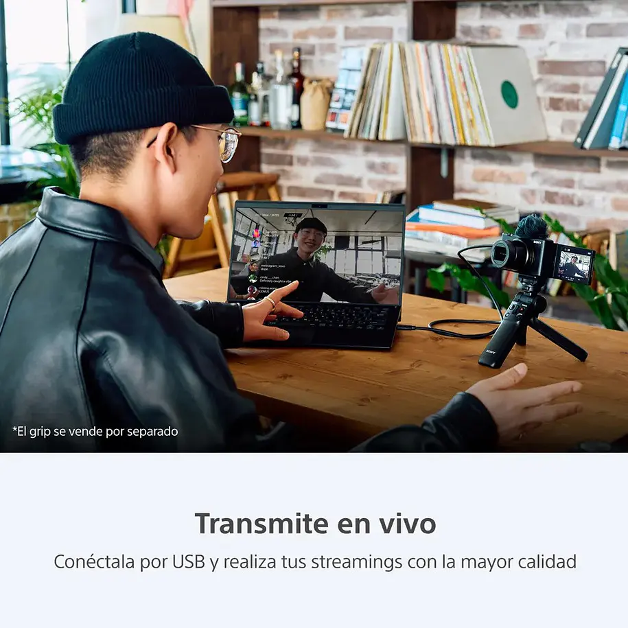Sony Cámara vlogging ZV-1 II de lente Fijo - ZV-1M2/BQ UC2 12
