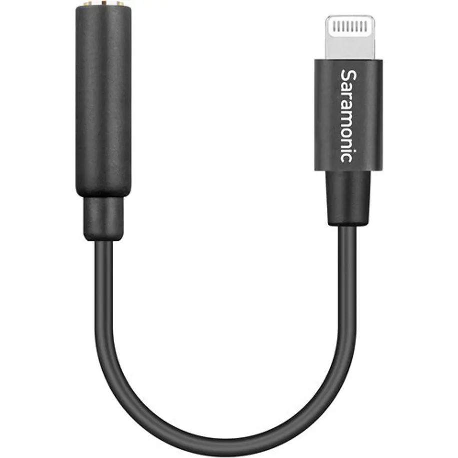 Saramonic Cable Adaptador De Audio Para Iphone Lighting - 3.5mm Jack Trrs 1
