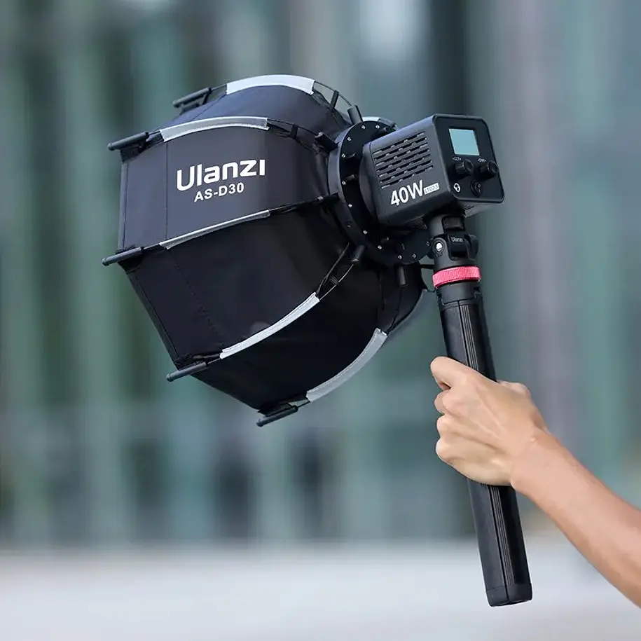 Ulanzi AS-D30 Mini Softbox Octabox Montura Mini Bowens 8