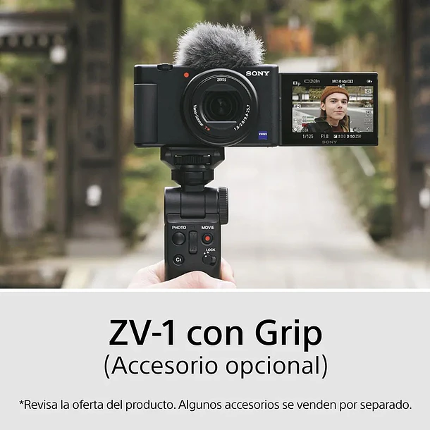 Sony Cámara ZV-1 para videoblogs  - ZV-1/BC UC2 11