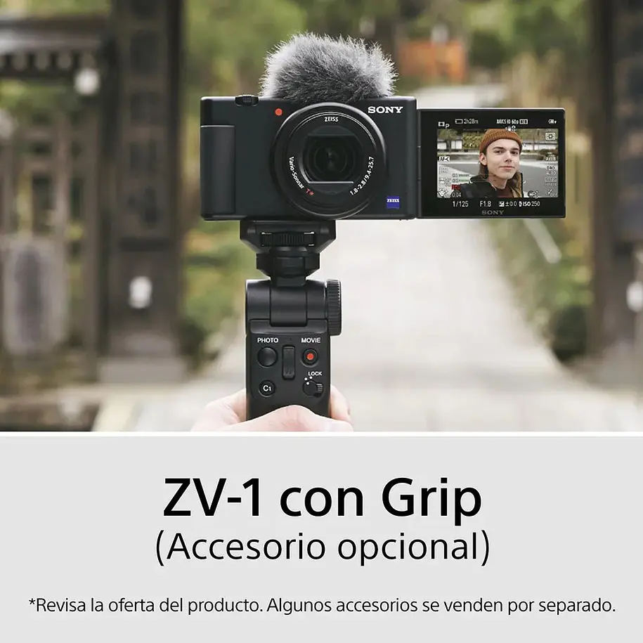 Sony Cámara ZV-1 para videoblogs  - ZV-1/BC UC2 11