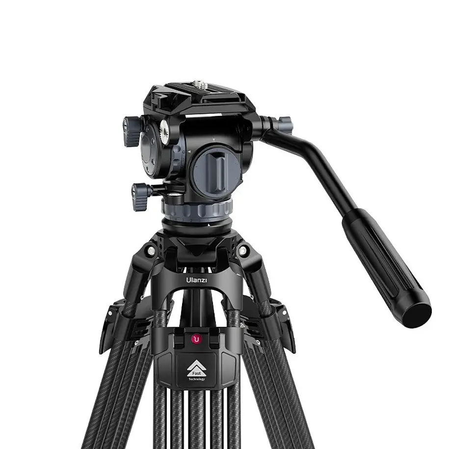 Ulanzi Video Fast de Fibra de Carbono Trípode Profesional Avanzado Para Video y Cine T046 17