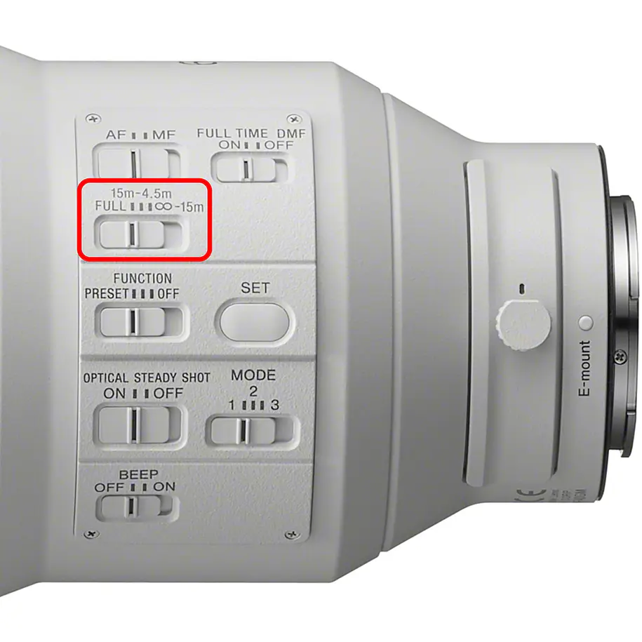 Sony Lente FE 600mm F4 GM OSS 12