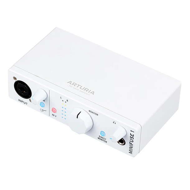 Arturia Minifuse 1 White - Interfaz de Audio 1