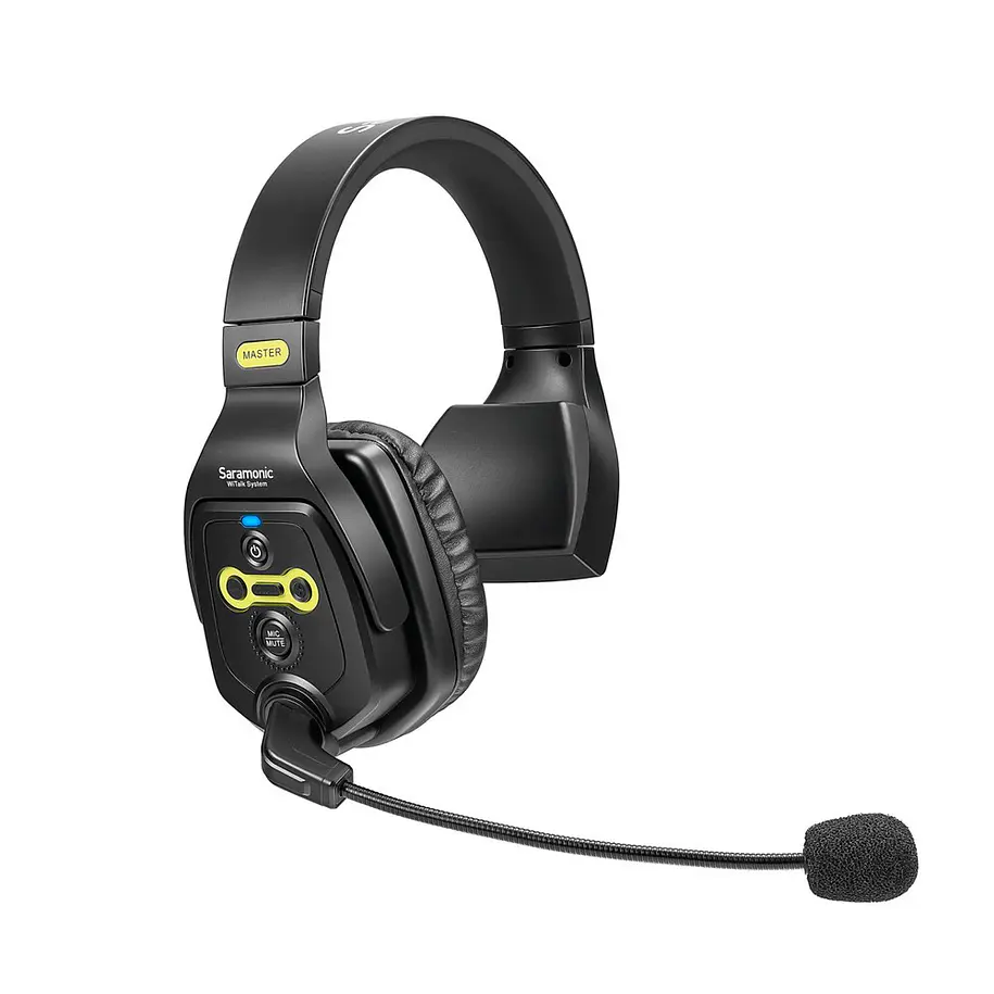 Saramonic WiTalk-WT2S Sistema de intercomunicación con auriculares inalámbricos de un solo oído Full-Duplex de 1,9 GHz 3