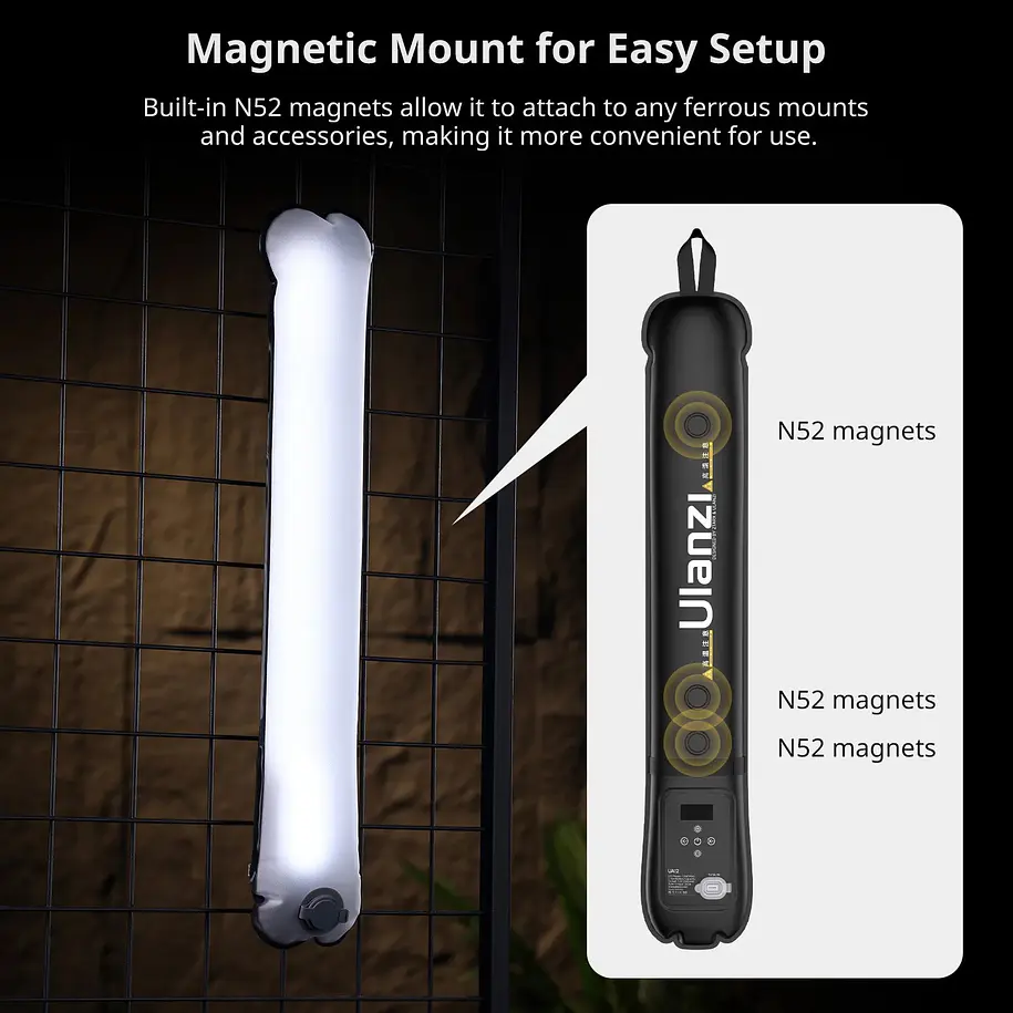Ulanzi Luz Led Inflable 12W  Air Tube Light UA12  L092 11