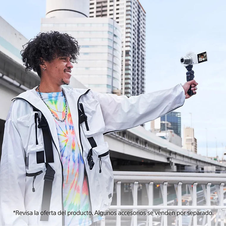 Sony Cámara ZV-1 Blanca para videoblogs 4