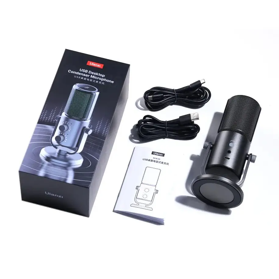 Ulanzi Micrófono Condensador Con Control de Tono Conector USB  3335 6