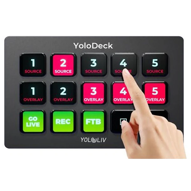 Yololiv YoloDeck Panel de Control Para Yolobox 7