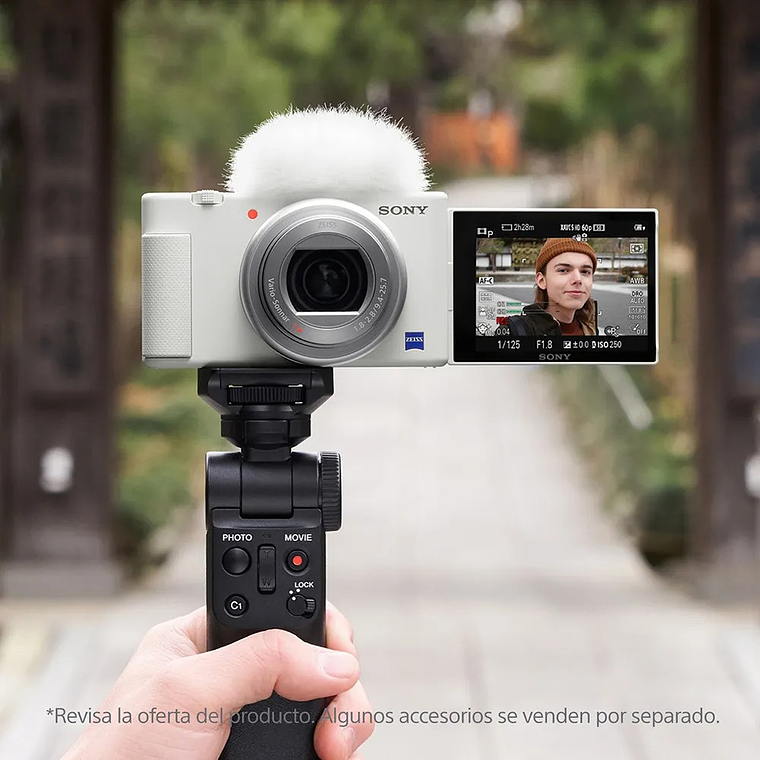 Sony Cámara ZV-1 Blanca para videoblogs 6