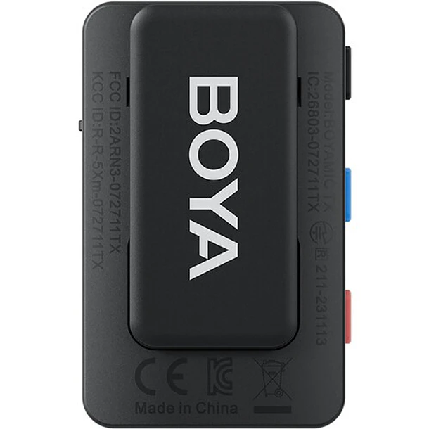 Boya BOYAMIC Micrófono Doble 3-EN-1 Con Grabadora y 300 Metros de Alcance 4