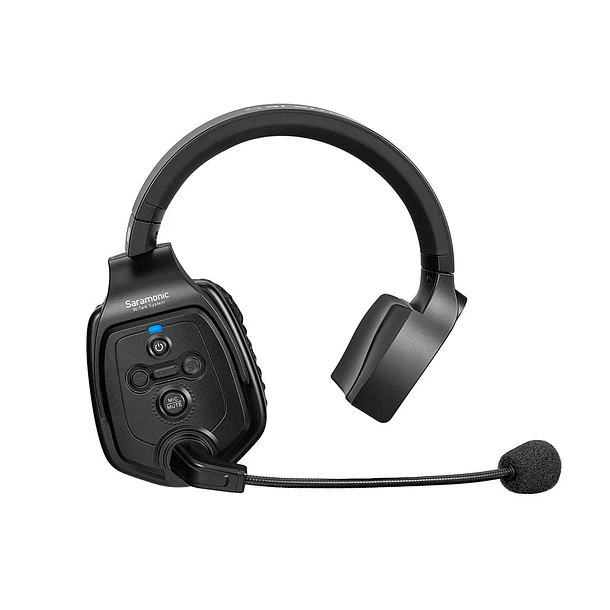 Saramonic WiTalk-WT2S Sistema de intercomunicación con auriculares inalámbricos de un solo oído Full-Duplex de 1,9 GHz 10