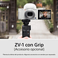 Sony Cámara ZV-1 Blanca para videoblogs - Miniatura 8