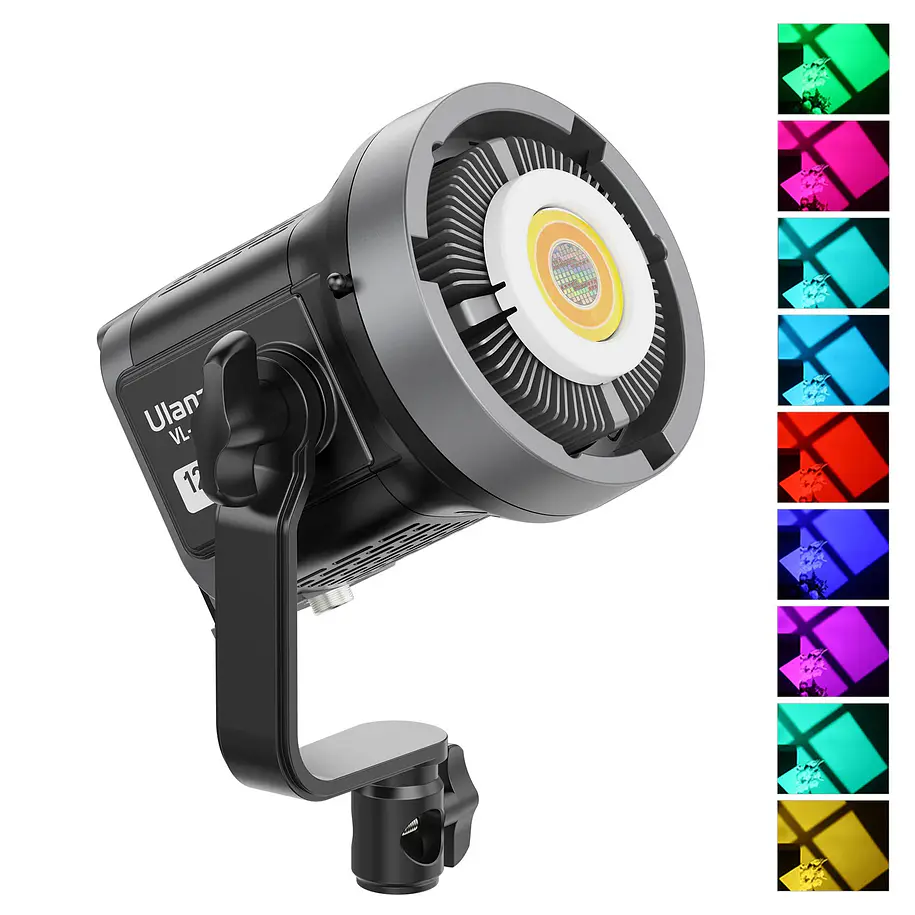Ulanzi VL-120C Led RGB Con Adaptador de Corriente P003 1