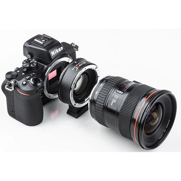 Viltrox EF-Z2 Adaptador de Lentes Canon en Cámaras Nikon Z Con Convertidor 0.71x 11