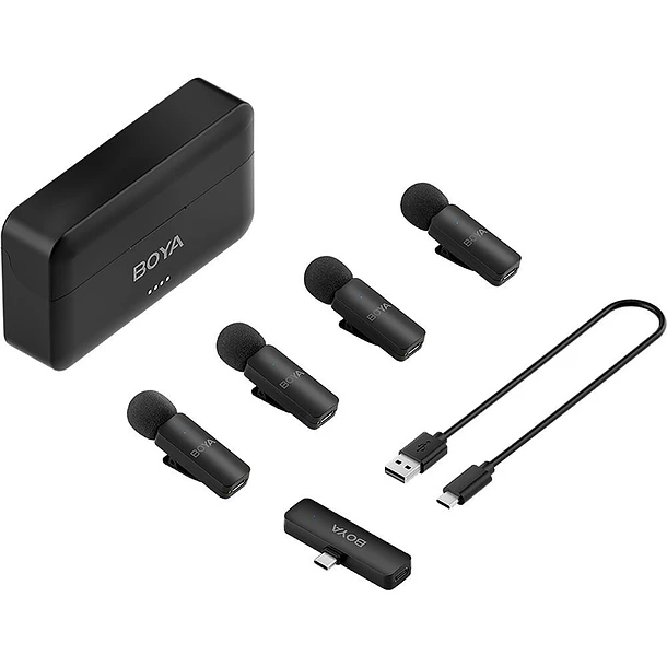 Boya BY-V4u Micrófono de 4 Canales USB-C 7