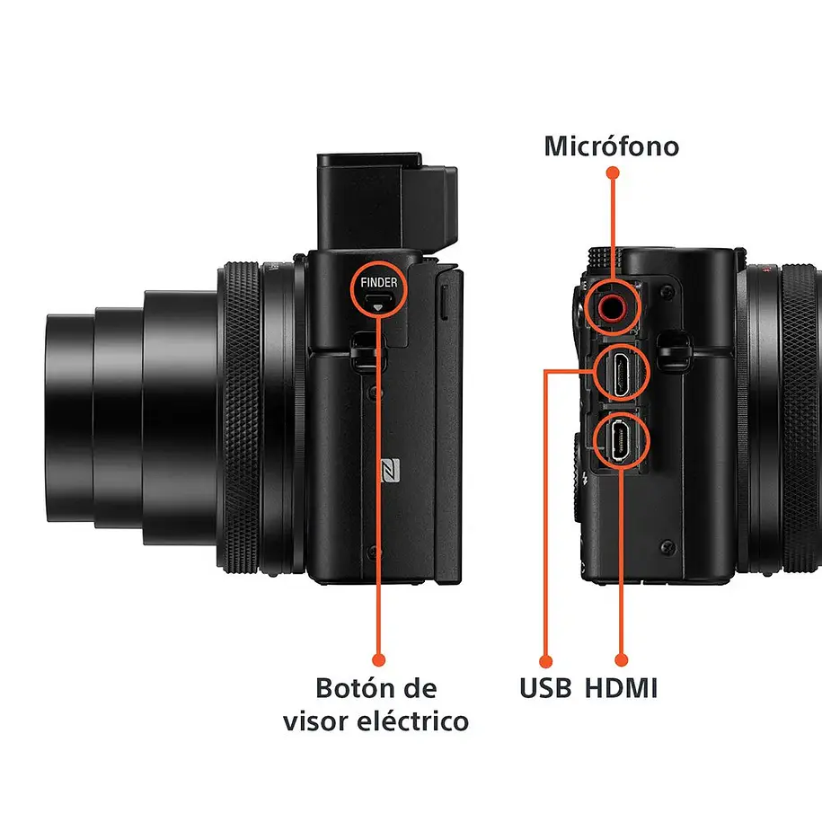 Sony Cámara compacta RX100 VII AF sin igual - DSC-RX100M7.SOLA 10