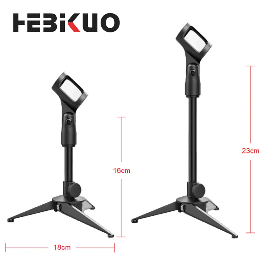 Hebikuo Atril De Mesa Para Micrófono 2