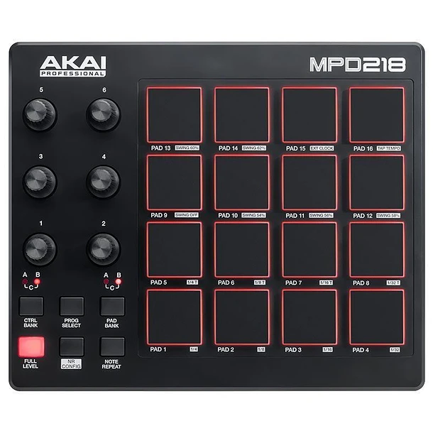 Akai MPD 218 - Controlador MIDI Pad 2