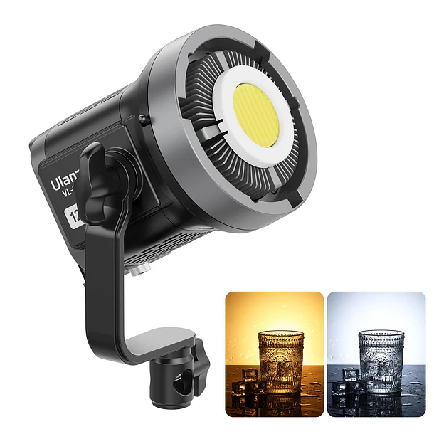 Ulanzi VL-120Bi Led Bicolor 120W Con Fuente de Poder P003 5