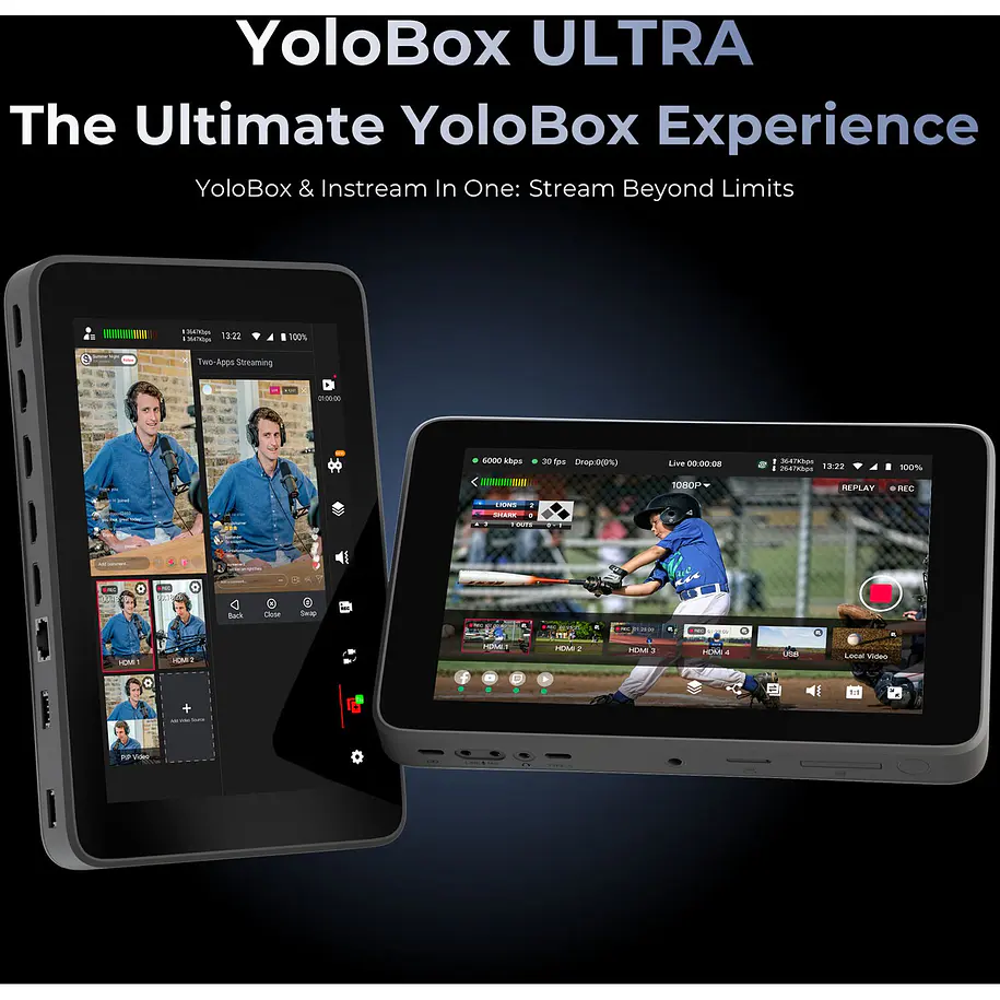 Yololiv Yolobox Ultra Streamer Multicámara Portátil Monitor y Grabador de Video 1