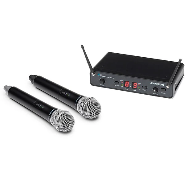 Samson Cr288 (Eswc288hq6) Microfono Inalambrico De Mano Doble Uhf Eswc288hq6 Samson 1