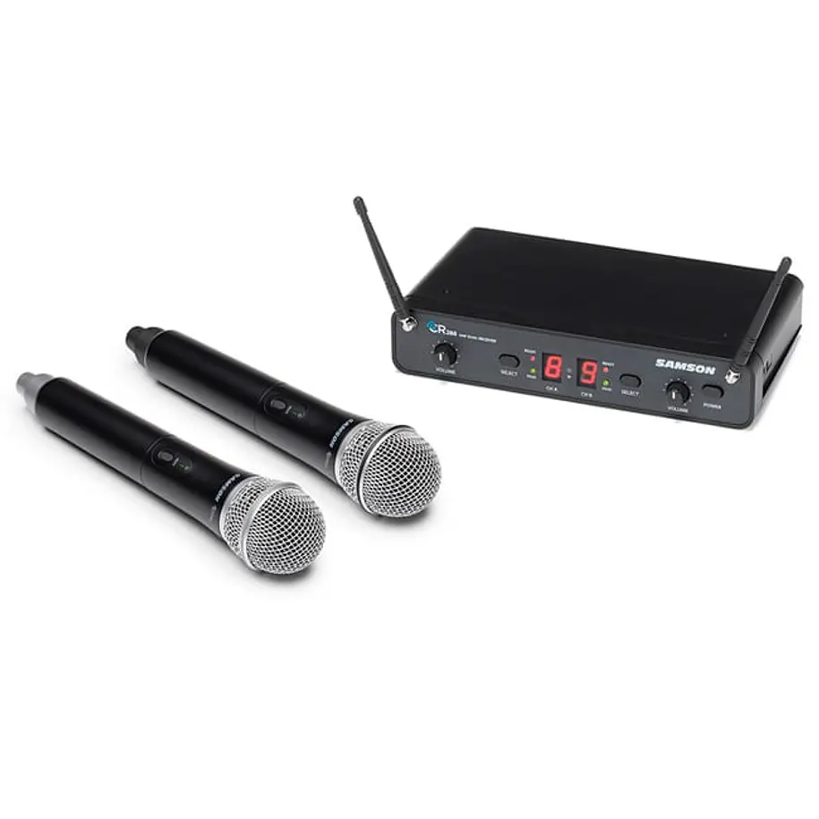 Samson Cr288 (Eswc288hq6) Microfono Inalambrico De Mano Doble Uhf Eswc288hq6 Samson 1