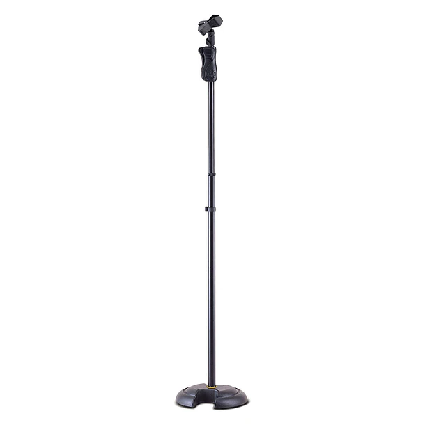 Hercules Ms201b Plus Atril Microfono Recto Base Redonda Hercules 1